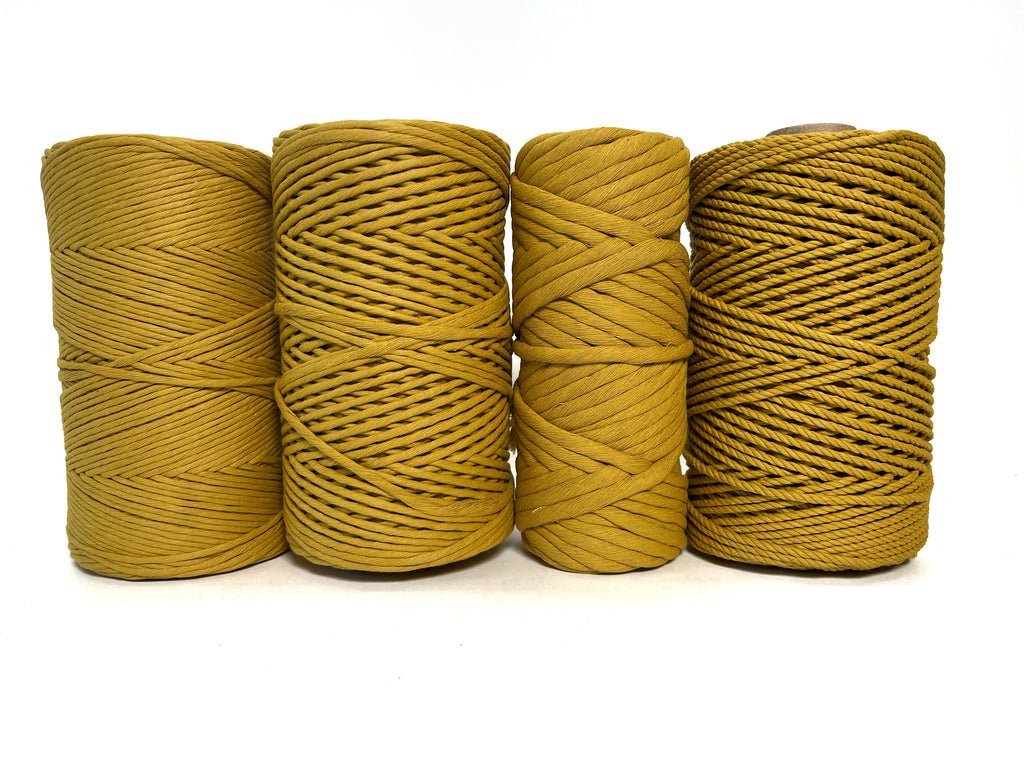 Recycled Cotton - Bronzed Mustard