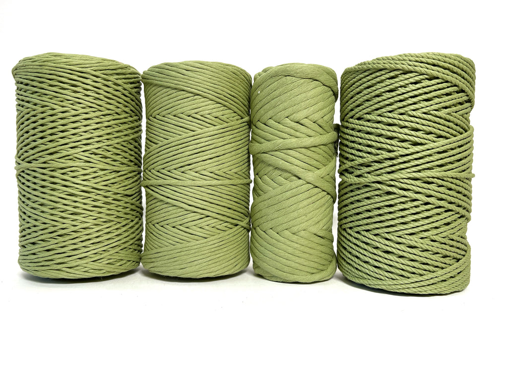 Recycled Cotton - Wasabi Green
