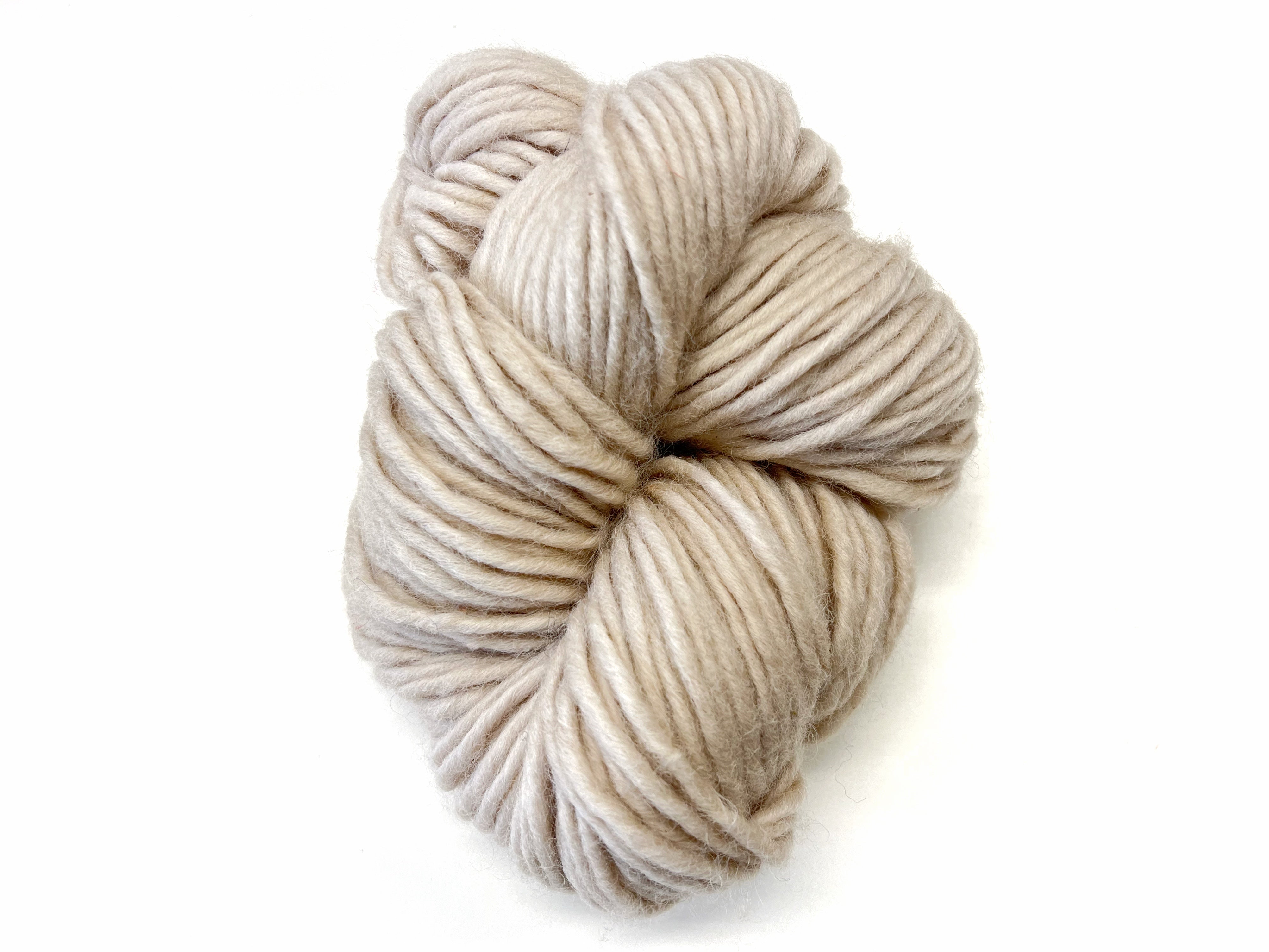 Undyed Natual Coloured Taupe Yarn - 6 pack