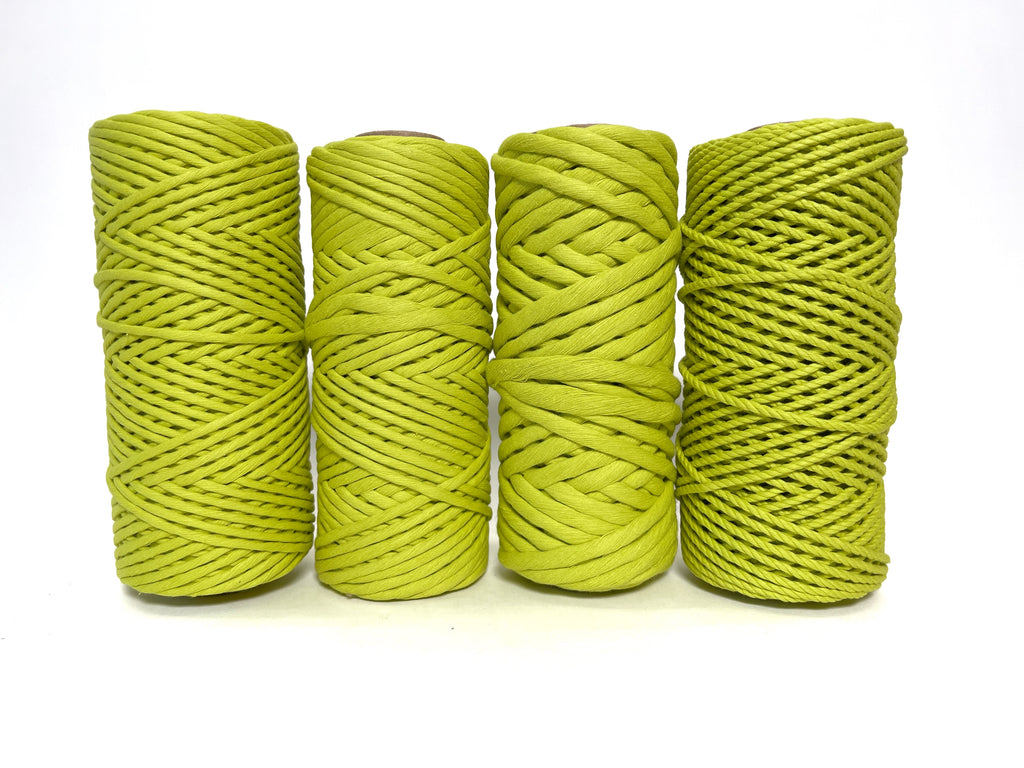 Meridian Cotton - Electric Chartreuse