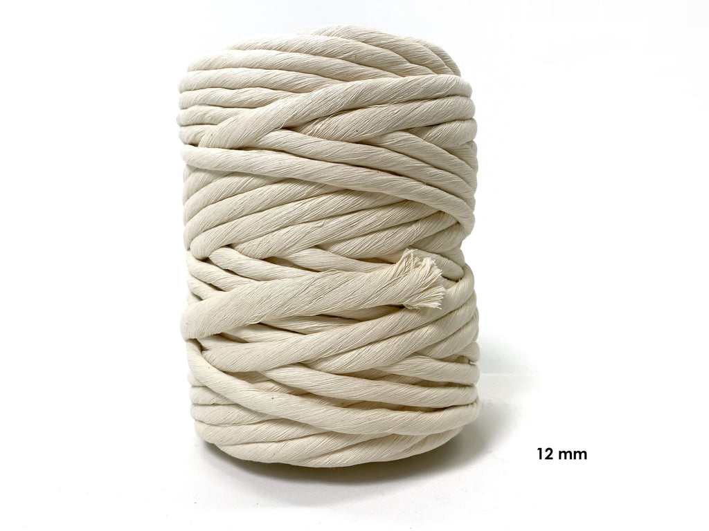 Aster & Vine Recycled Cotton Rope 1 kg Cone - 5 mm 3 Strand – Itsy-Bitsy  Yarn Store