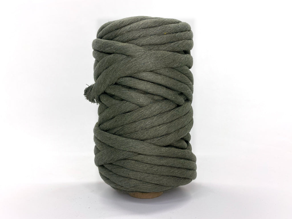 Soft - 6 mm cotton Rope Olive