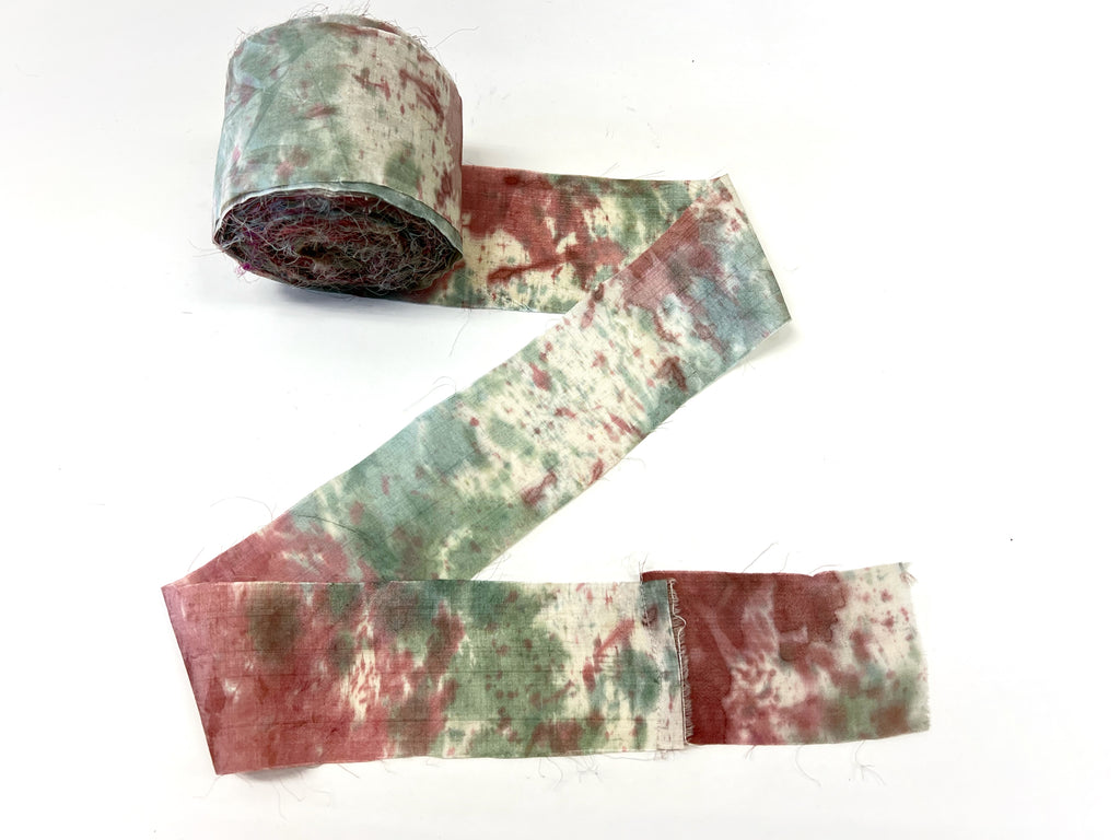 Marble Dyed Silk Ribbon