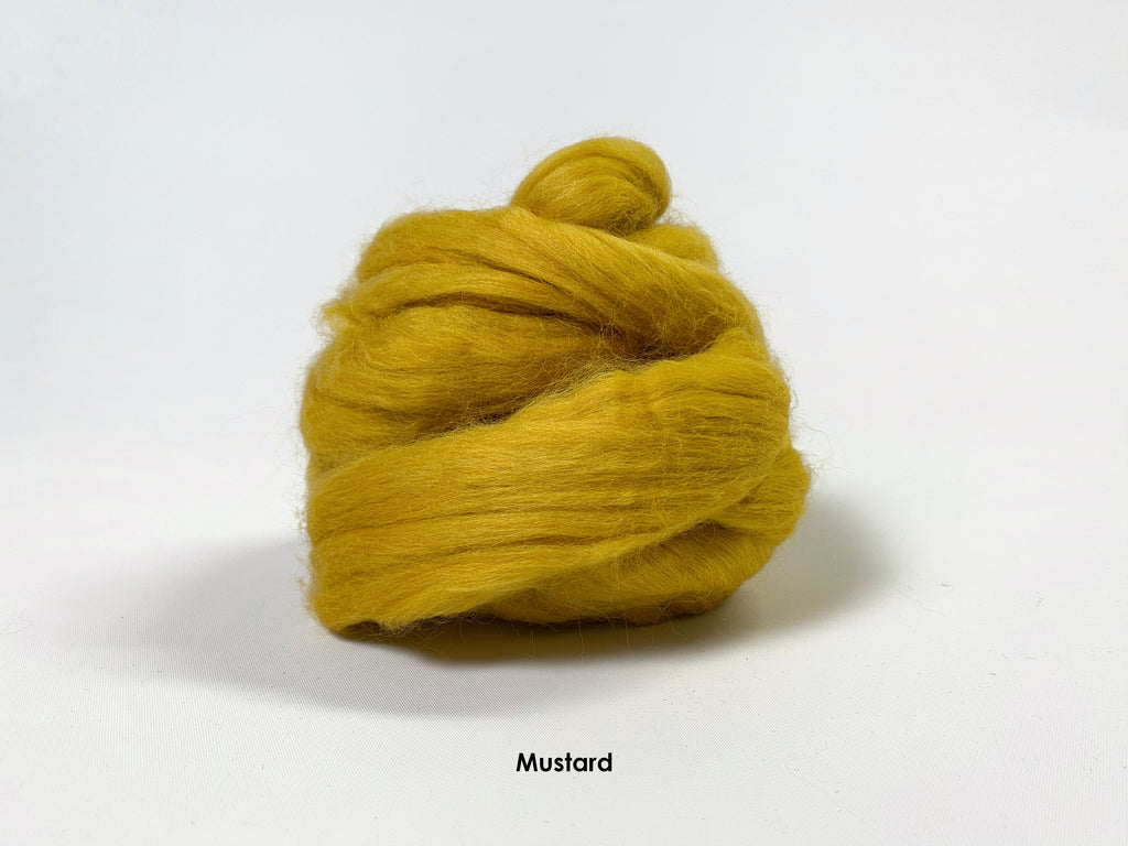 Organic Merino Wool Roving - Shell – Fūnem Studio